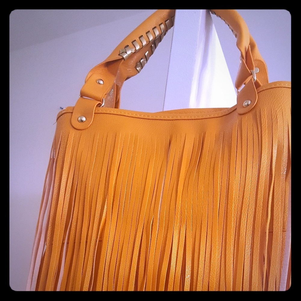 Fringe tassel bag
